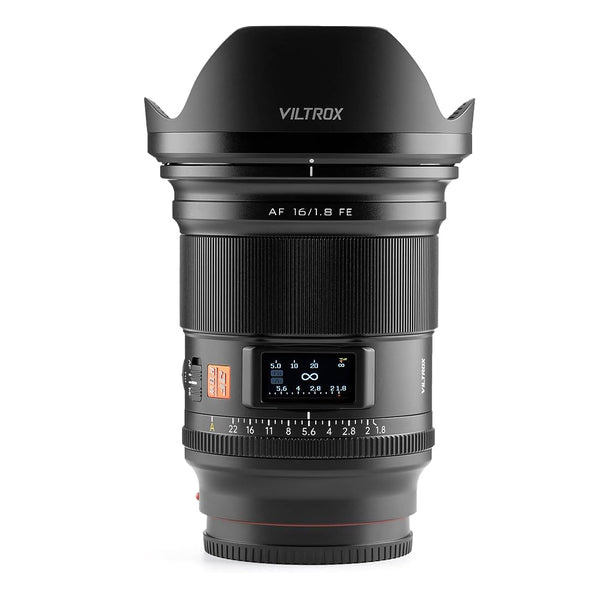 Viltrox AF 16 F1.8 FE per Sony E-Mount Viltrox AF 16 F1.8 FE per Sony E-Mount